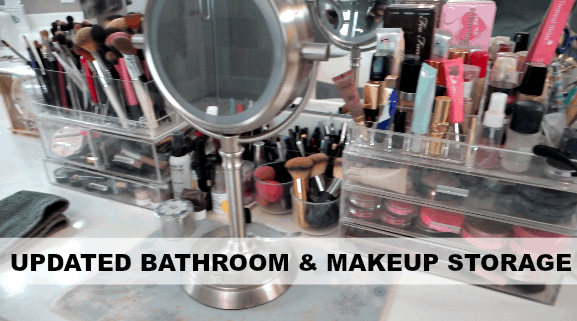 Bathroom Makeup Storage