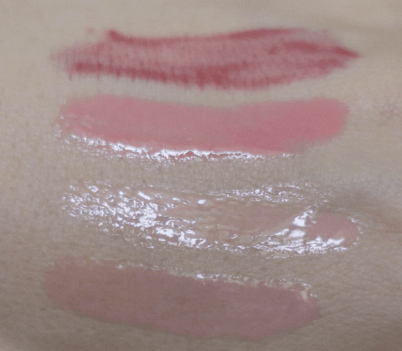 Clarins Natural Light Instant Lip Perfector Swatches