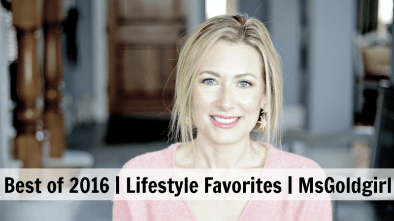 Check out my favorite random lifestyle favorites from 2016 with MsGoldgirl.